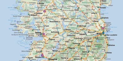 Mapa blackrock irlanda