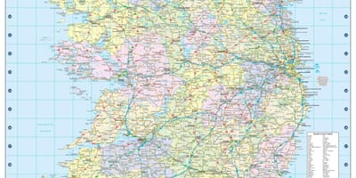 Mapa distantzia mapa irlanda