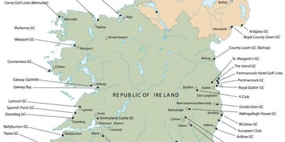 Onena irlandako mapa