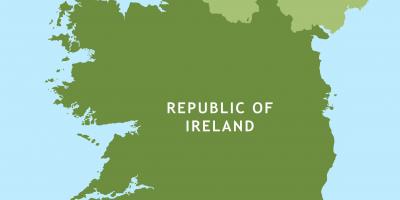 Errepide mapa irlandako errepublika