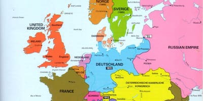 Mapa irlanda eta europan