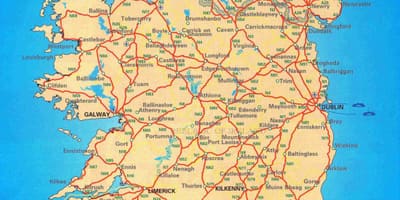 Mapa eire eskualdeak