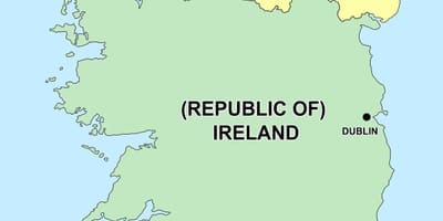  mapa ipar irlandan eta irlandako errepublikako