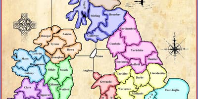 Mapa mapa irlanda jokoa