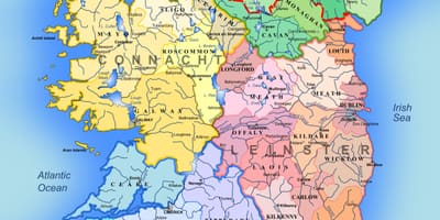 Irlandako mapa turistikoak